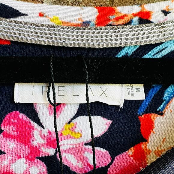 i RELAX Floral Short Sleeve Blouse - Picture 4 of 4